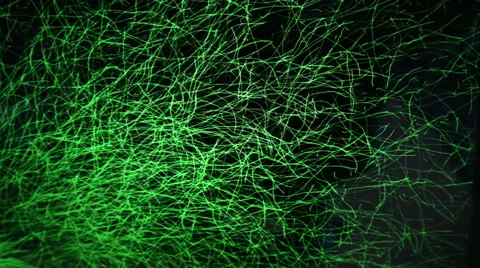 Abstract light pattern computer generated technology background Stock Footage 43856963