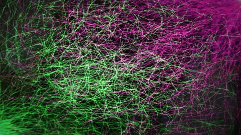 Abstract light pattern computer generated technology background Stock Footage 43857059