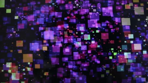 Abstract light pattern computer generated technology background Stock Footage 43857211