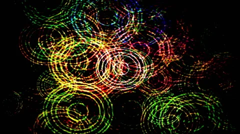 Abstract light pattern computer generated technology background Stock Footage 43857313