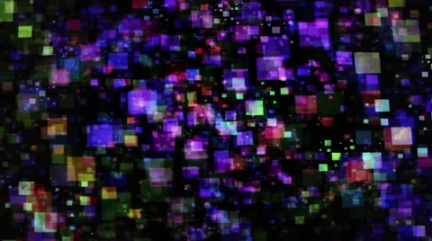 Abstract light pattern computer generated technology background Stock Footage 43857388