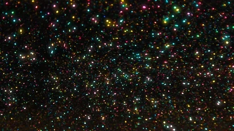 Abstract Light Pattern with Glitter in Water Stock Footage 105614859