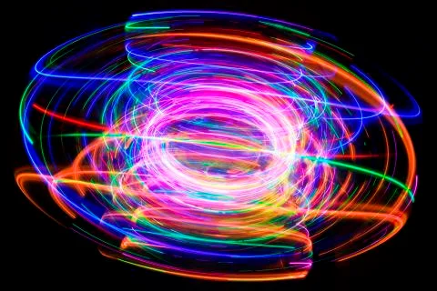 Abstract light pattern Stock Illustration