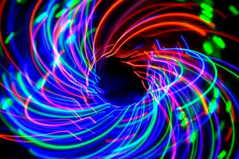 Abstract light pattern Stock Illustration