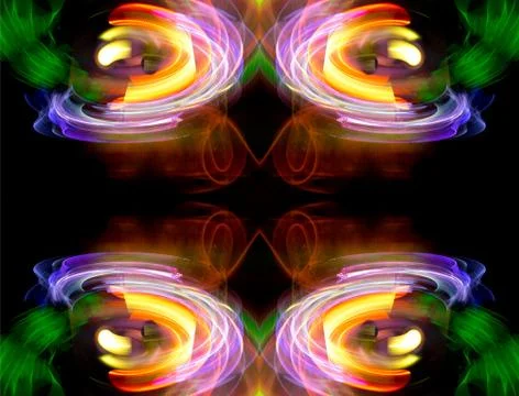 Abstract light pattern Stock Illustration