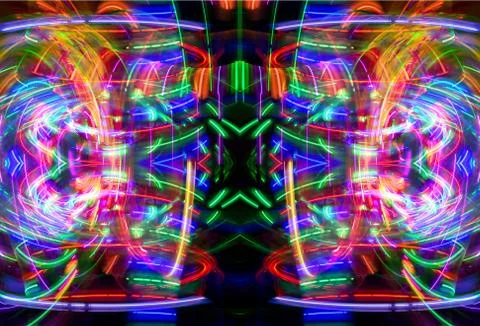 Abstract light pattern Stock Illustration