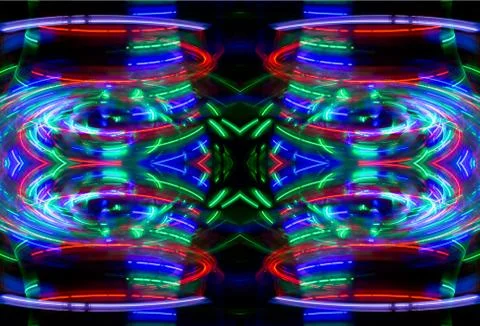 Abstract light pattern Stock Illustration