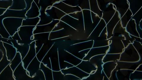 Abstract light patterns with dark background in dynamic Stock Footage 339962109