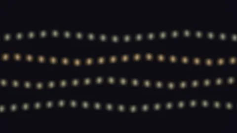 Abstract light patterns in dark background create visual waves Stock Footage 340188661