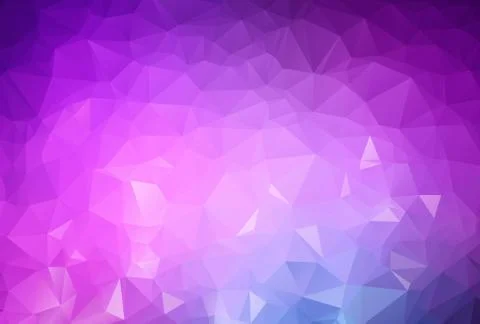 Abstract Light Purple vector abstract textured polygonal background. Blurry t Stock Illustration