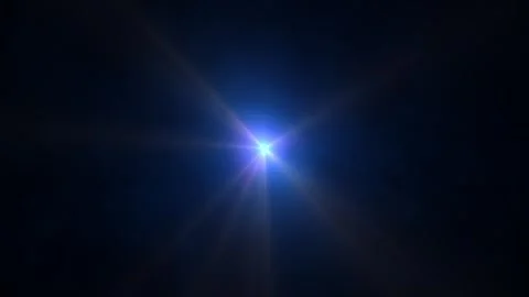 Abstract Light Rays and Flare Effect in Dark Background for Design Projects Vídeo Stock 338301903