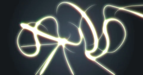 Abstract Light Rays Background Loop Stock Footage 89934918