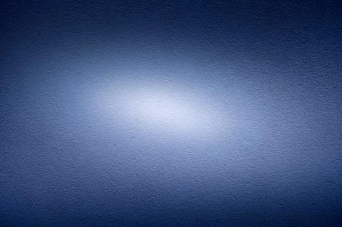 Abstract Light Rays on Blue Concrete Background. Glowing Light Texture Stock Photos
