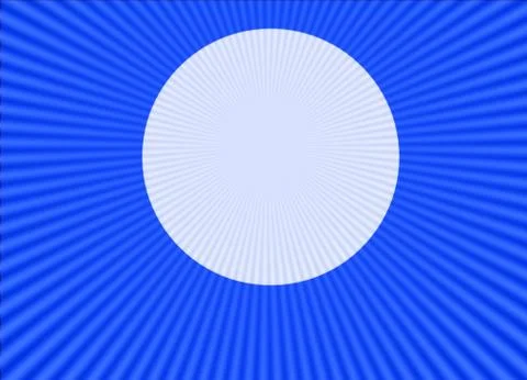 Abstract light rays on blue sky background Illustrazione stock