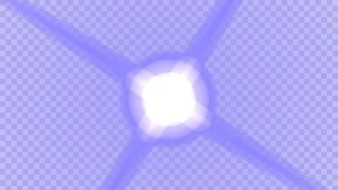 Abstract light rays converging on a central point, creating a vibrant purple Stock Illustration