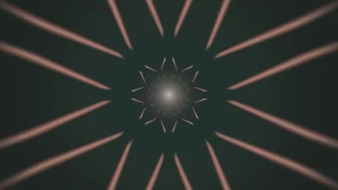 Abstract light rays create a dynamic visual in a dark space Stock Footage 339090631