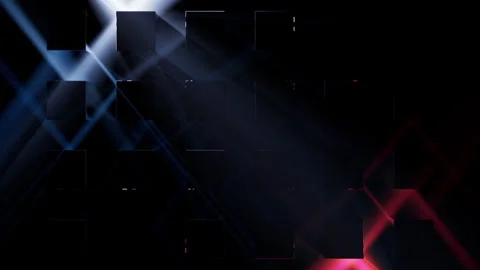 Abstract light rays experiment 3d animation. Stock Footage 300509476