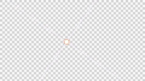 Abstract Light Rays Intersecting in a Dark Background Illustrazione stock