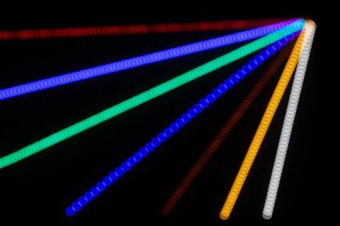 Abstract Light Rays Stock Photos