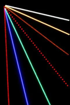 Abstract Light Rays Stock Photos