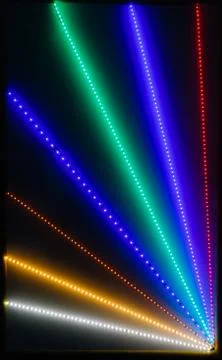 Abstract Light Rays Stock Photos