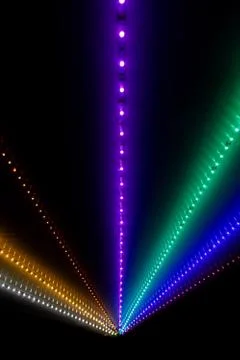 Abstract Light Rays Stock Photos