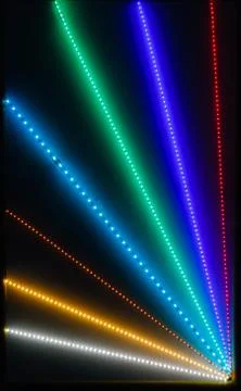 Abstract Light Rays Stock Photos