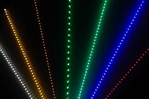 Abstract Light Rays Stock Photos