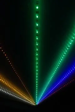 Abstract Light Rays Stock Photos