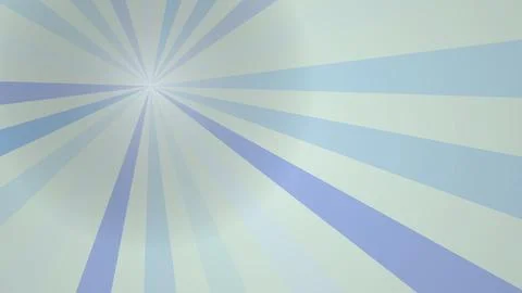 Abstract light rays on a soft blue background Stock Illustration