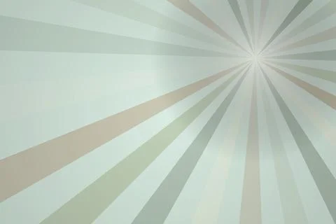 Abstract light rays with sunburst pattern in soft colors Stock Photos
