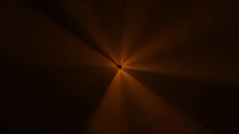 Abstract light rays in warm orange tones create dynamic and energetic animation Stock Footage 316074775