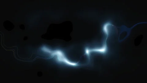 Abstract light ring moving in a wave shape. 動画素材 315227637