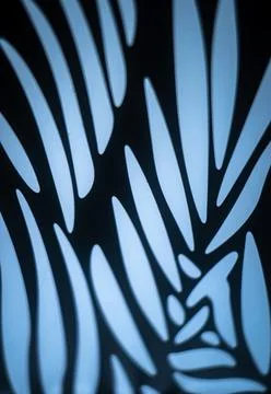 Abstract light shadow pattern on studio wall Foto stock