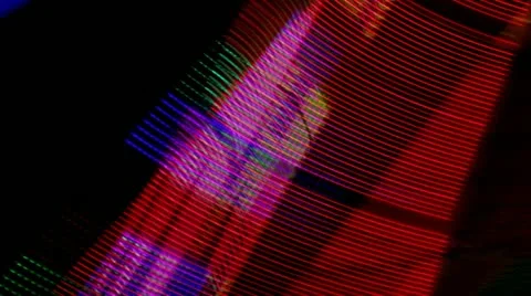 Abstract light show colorful Stock-Footage 11073271