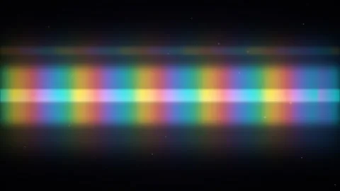 Abstract Light Spectrum Rainbow Background 動画素材 344257874