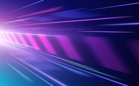 Abstract light speed motion background Stock Illustration