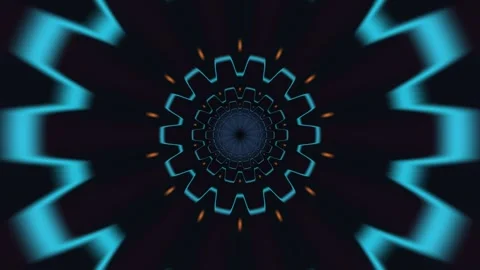 Abstract light speed tunnel background in a seamless Stock Footage 342450194