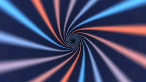 Abstract Light-Speed Tunnel Background Seamless Loop Video stock 342720268
