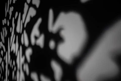 Abstract light spots pattern on dark surface Stock Photos