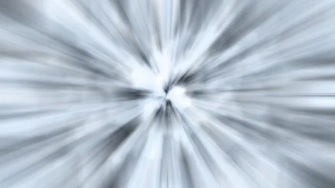 Abstract light streaks accelerate into a soft white center with smooth cine.. Stock Footage 340950569