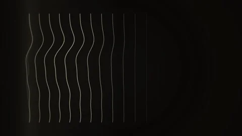 Abstract light streaks and grid pattern on dark background, digital art, fu.. Stock Footage 347563755