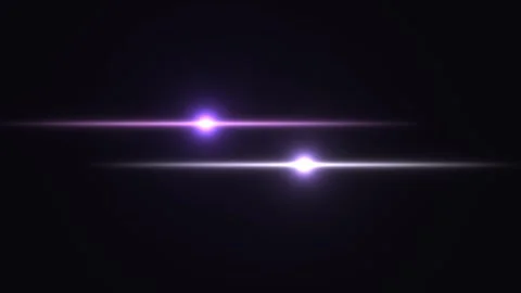 Abstract light streaks create a visual contrast in dark Stock Footage 338300496
