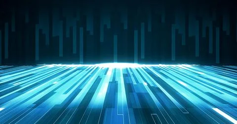 Abstract light streaks effect animation background. Stock Illustration