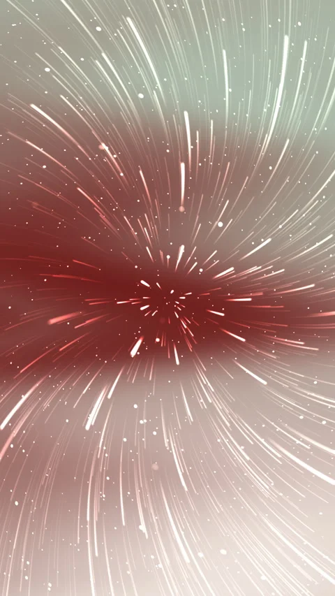 Abstract Light Streaks Expanding Through Soft Pastel Space Stockbeeldmateriaal 334911042