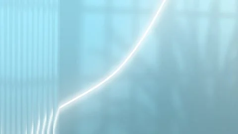 Abstract Light Streaks Flowing Over Blue Textured Background Stock Footage 333152854