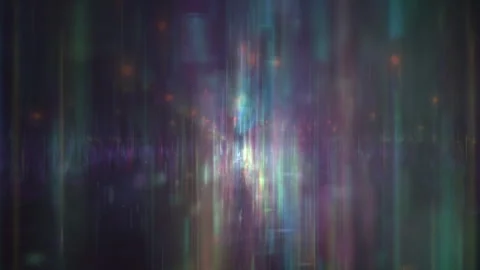 Abstract Light Streaks Reflecting Dynamic Colorful Background Stock Footage 302922432