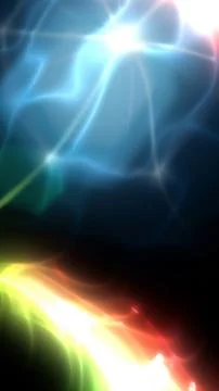 Abstract light streams creating vibrant energy background 스톡 일러스트