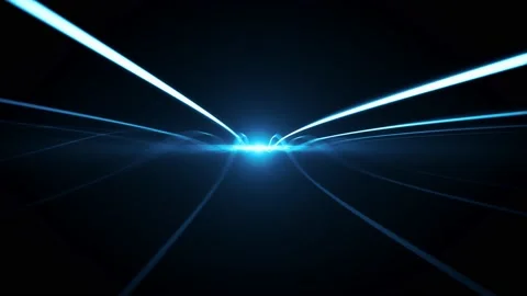 Abstract Light Strings Patterns Flowing Background Stock Footage 150891166