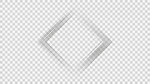 Abstract light sweep movement on rectangle shape Stock Footage 155345524